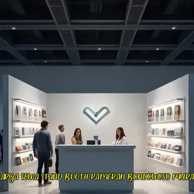 harga sewa stand booth pameran bondowoso murah